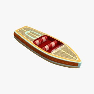 مدل سه بعدی قایق Speed Boat