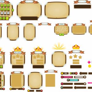 اسپرایت برای ساخت منو  menu sprite unity