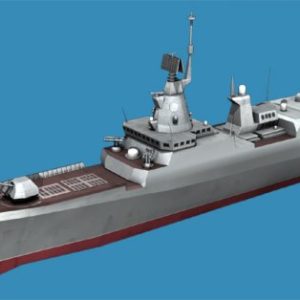 مدل سه بعدی کشتی جنگی Naval War: Arctic Circle ship