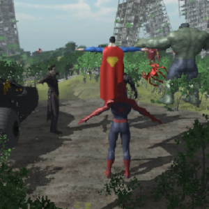 دانلود پروژه یونیتی Superheros-master