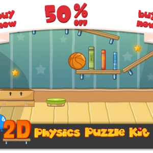 دانلود پکیج 2D Physics Puzzle Kit v1.02