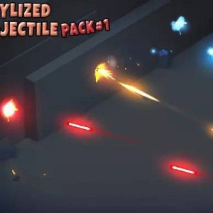 دانلود پکیج Stylized Projectile Pack 1 1.01