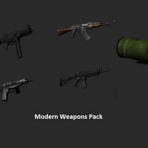 دانلود پکیج Modern Weapons Pack 1.0 (لینک ایرانی)