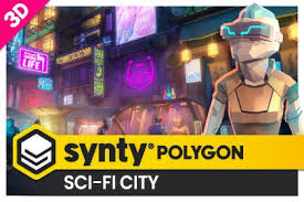 دانلو پکیج POLYGON - Sci-Fi City Pack v1.13 (لینک ایرانی)